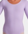Body con Manica Lunga in Cotone