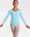 Body con Manica Lunga in Cotone
