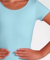 Body con Manica Corta in Cotone