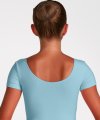 Body con Manica Corta in Cotone