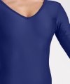 Body con Manica Lunga e Scollo a V