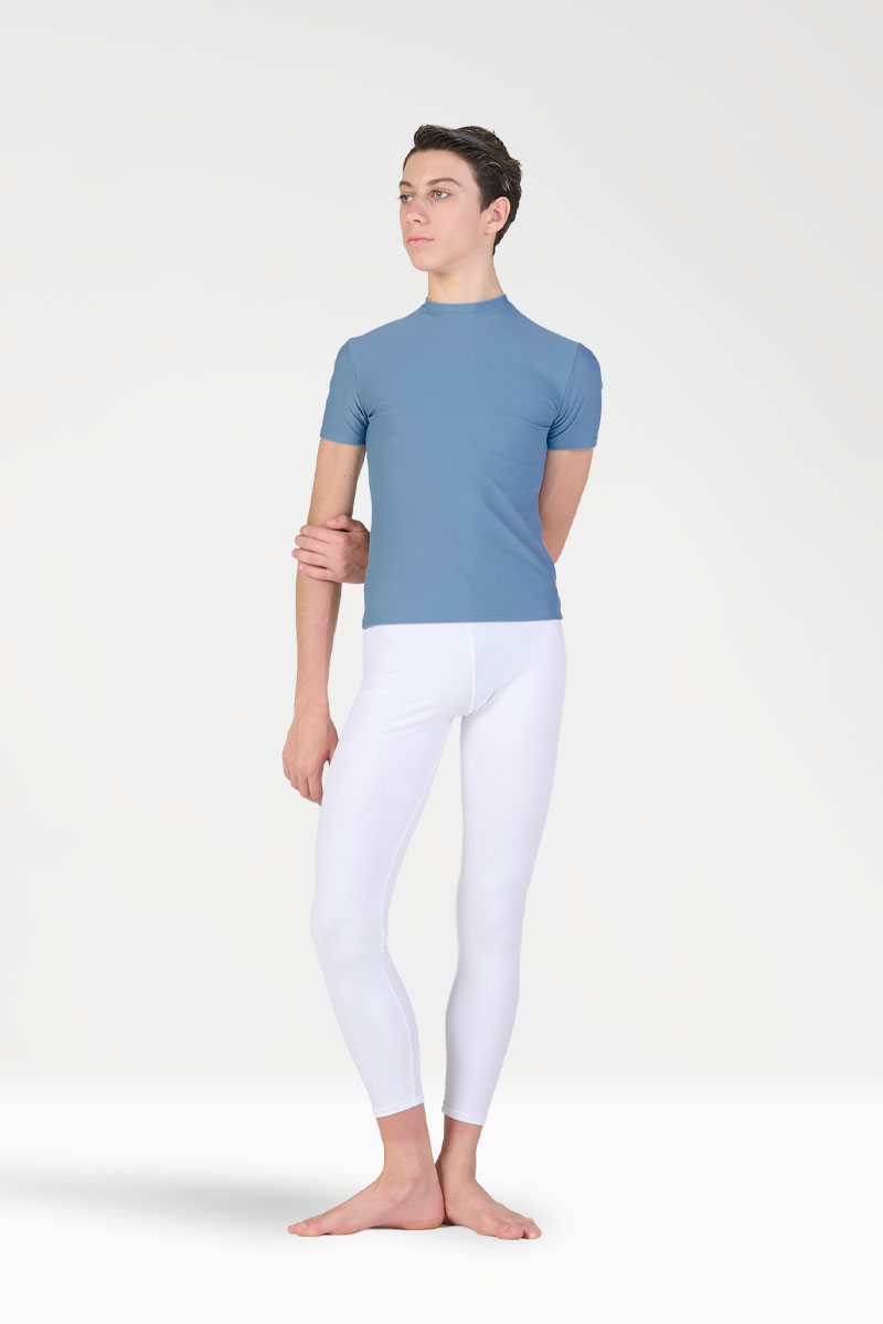 Maglia con Manica Corta e Pistagna da Uomo