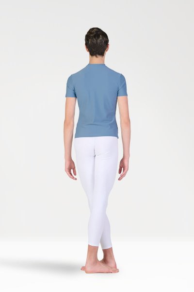 Maglia con Manica Corta e Pistagna da Uomo