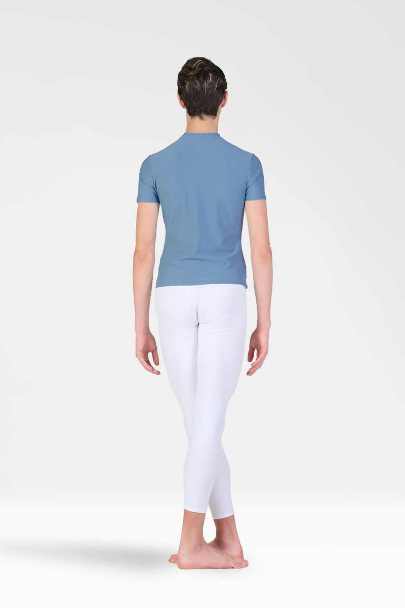 Maglia con Manica Corta e Pistagna da Uomo