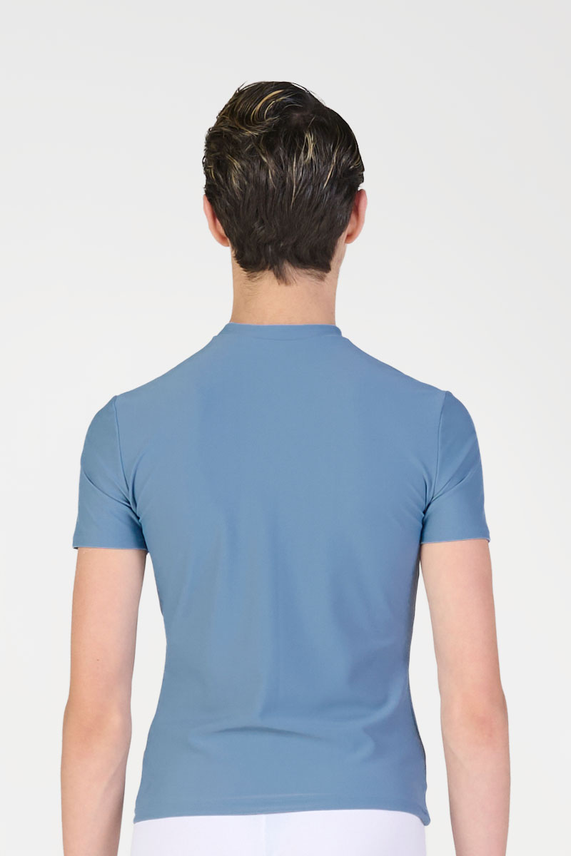 Maglia con Manica Corta e Pistagna da Uomo
