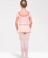 Leotard with Skirt and Square Neckline