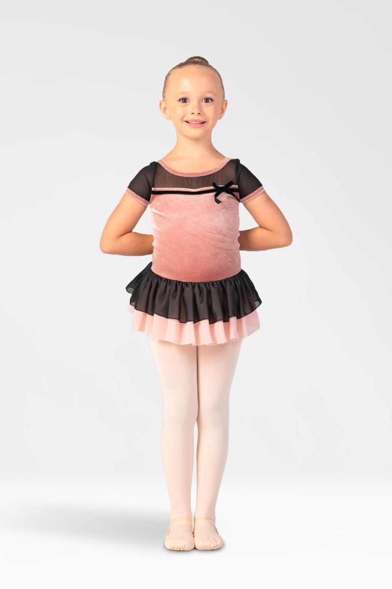Abito Da Ballo Con Gonna Tutù E Fiocco, Perfetto Per Piccole Ballerine - 3
