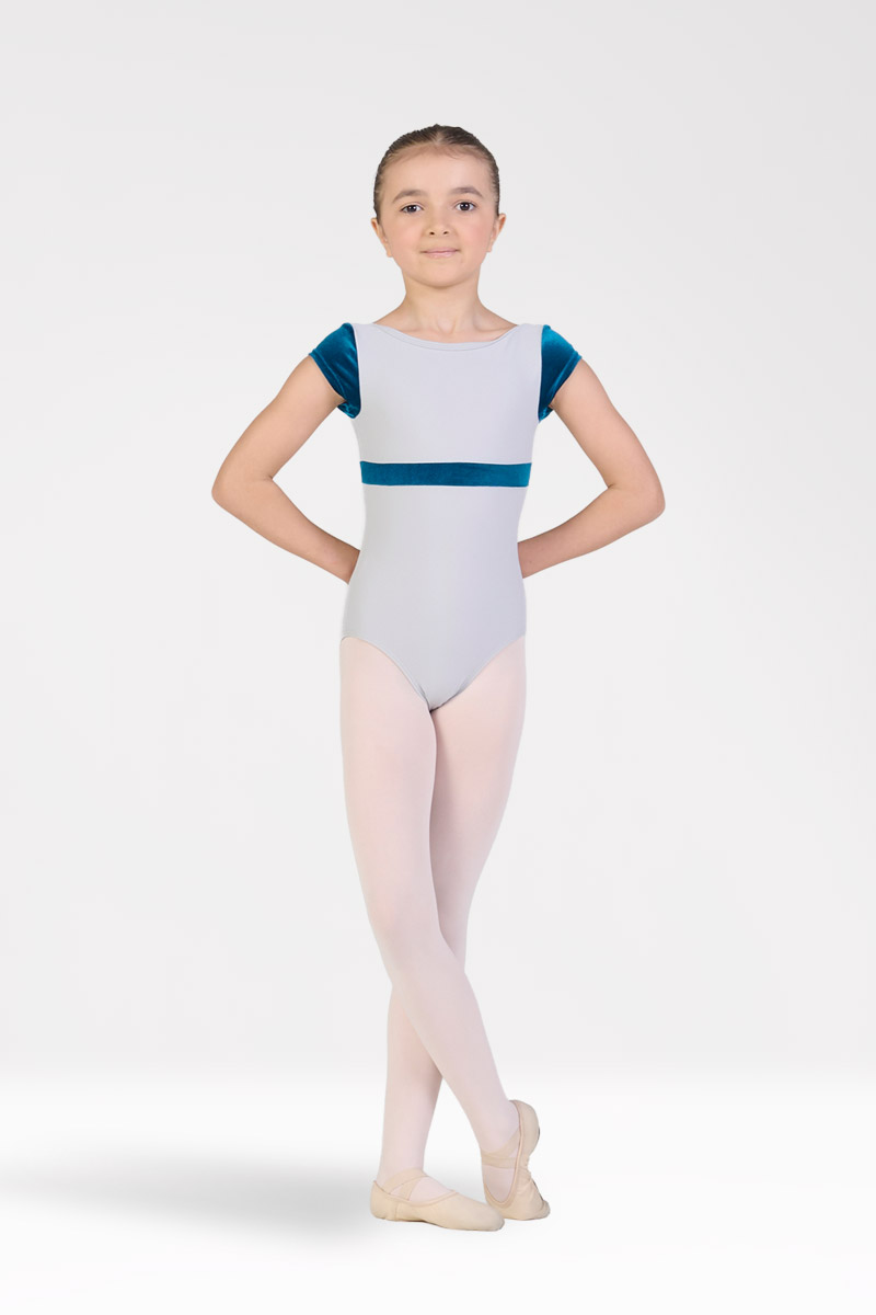 Short Sleeve Leotard with Bow