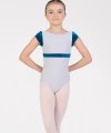 Short Sleeve Leotard with Bow