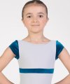 Short Sleeve Leotard with Bow