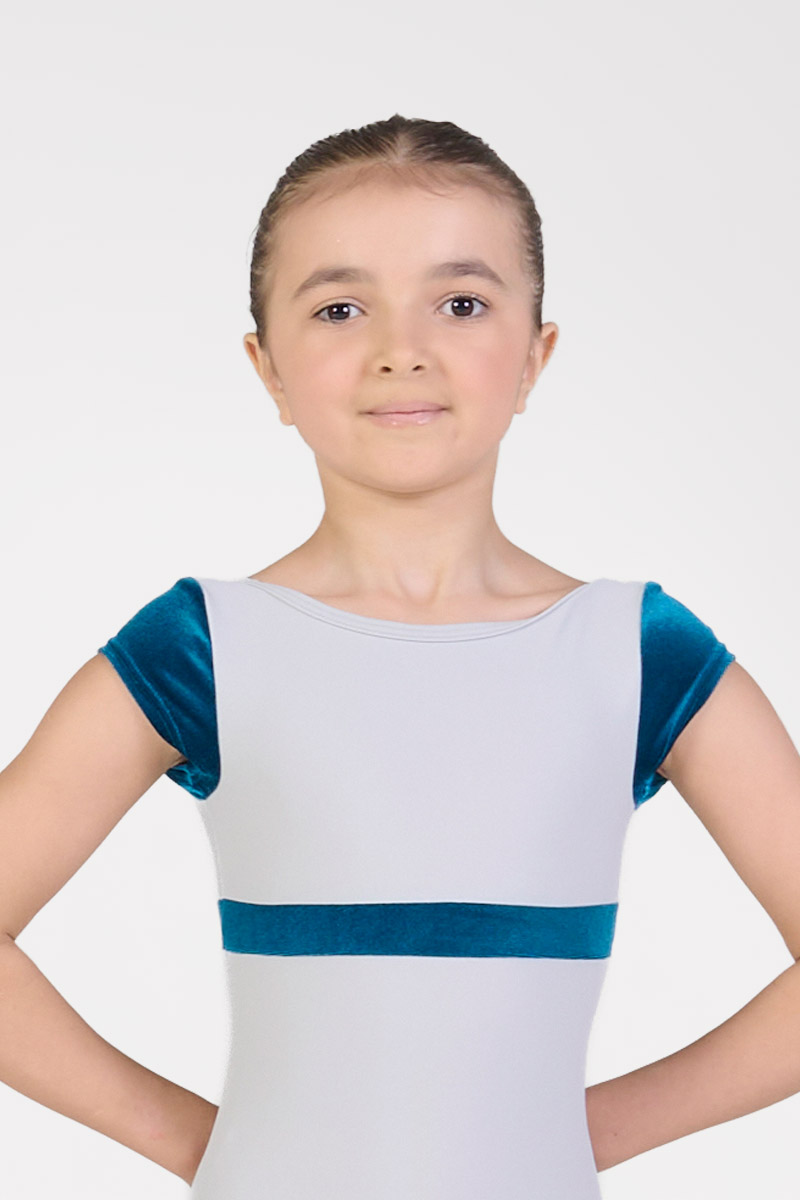 Short Sleeve Leotard with Bow