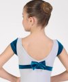 Short Sleeve Leotard with Bow