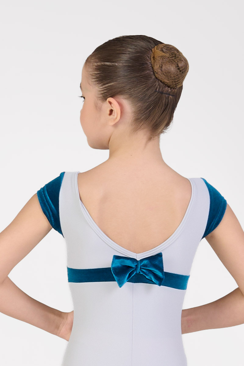 Short Sleeve Leotard with Bow