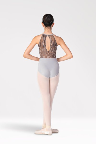 Body con Scollo all'Americana e Retro in Pizzo