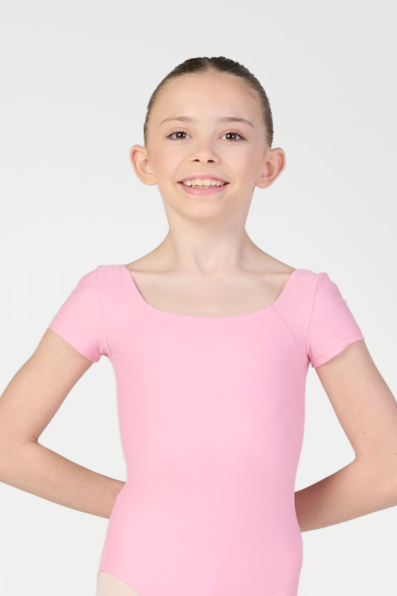 Leotard with Square Neckline