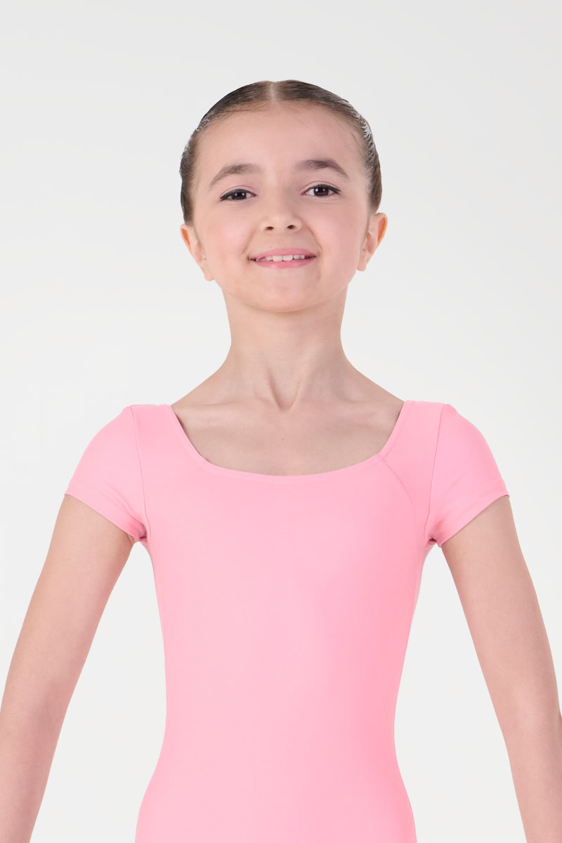Body con Scollo Quadrato e Manica Corta