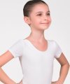 Short Sleeve Leotard with Skirt