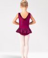 Tank Leotard with Velvet Bands