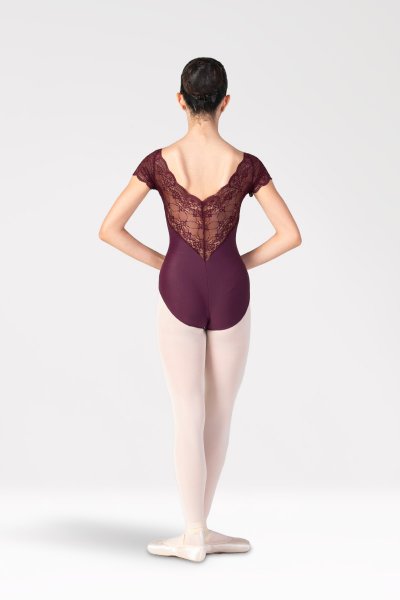 Body con Manica Corta in Pizzo