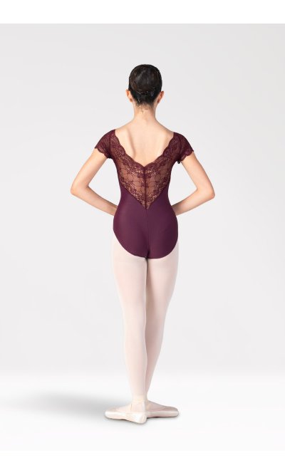 Body con Manica Corta in Pizzo