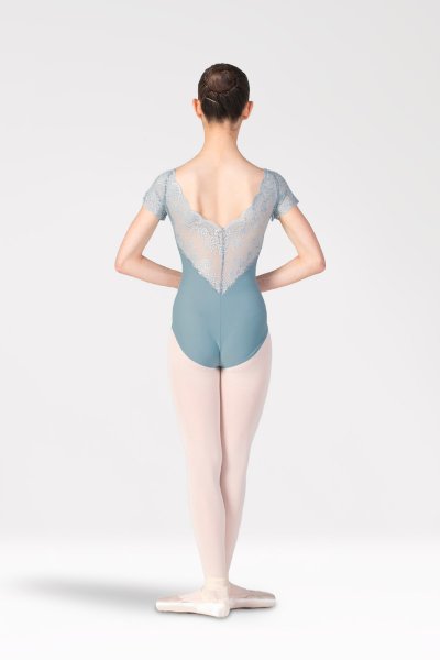 Body con Manica Corta in Pizzo