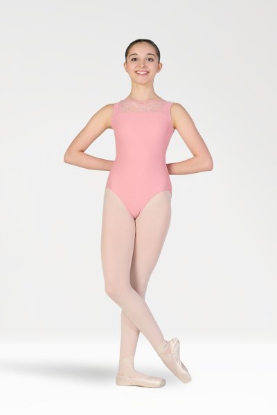 Body Canotta con Inserti in Pizzo