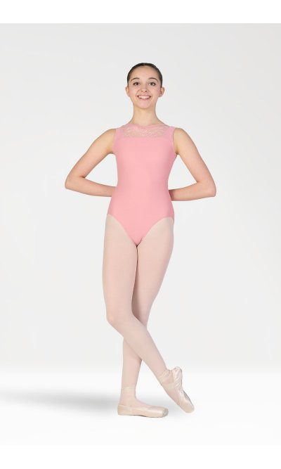 Body Canotta con Inserti in Pizzo