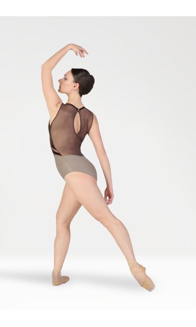 Body Canotta con Inserti in Rete