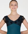 Body con Manica Corta e Inserti in Rete