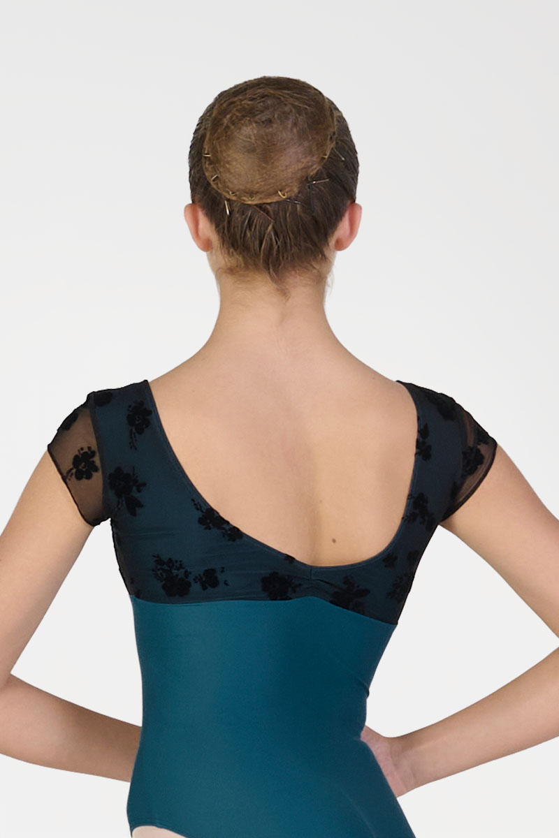 Body con Manica Corta e Inserti in Rete