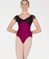 Body con Manica Corta e Inserti in Rete