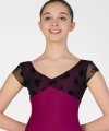 Body con Manica Corta e Inserti in Rete