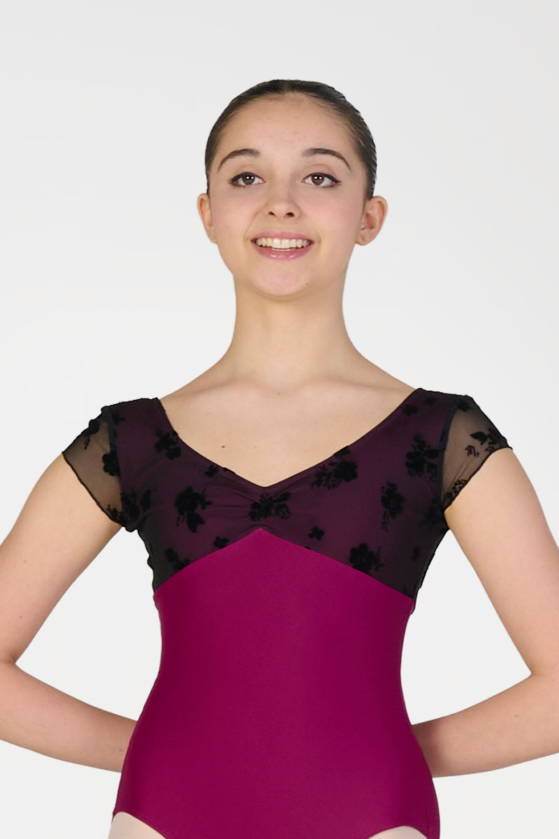 Body con Manica Corta e Inserti in Rete