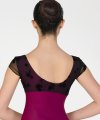 Body con Manica Corta e Inserti in Rete