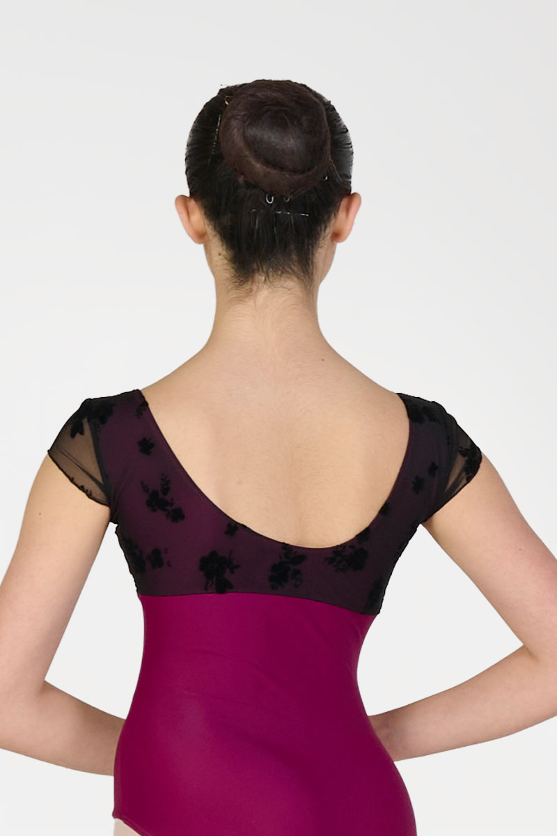 Body con Manica Corta e Inserti in Rete