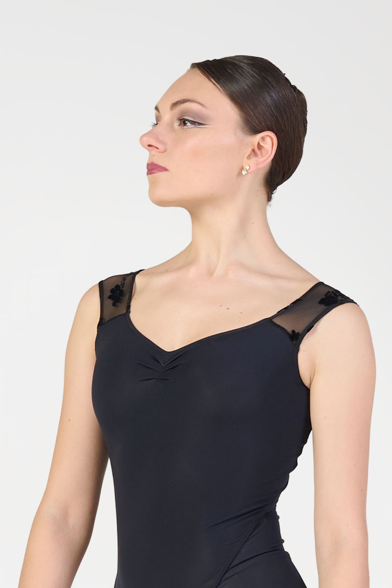 Body Canotta con Arricciatura