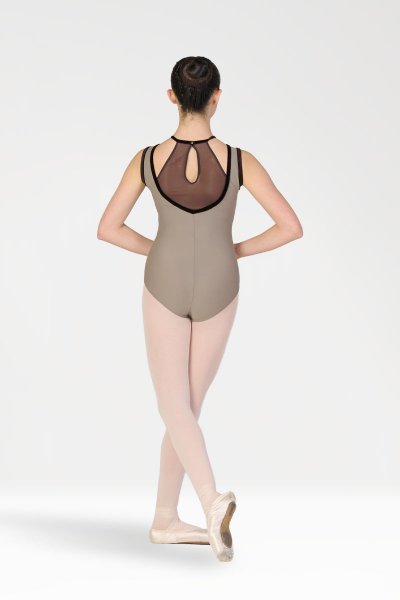 Body Canotta con Bordi in Velluto