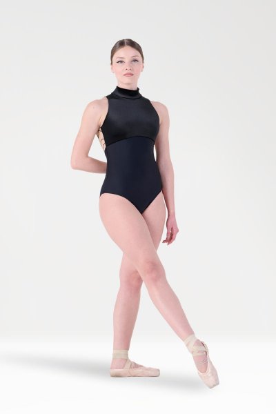Body con Scollo all'Americana e Inserto in Rete