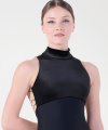 Body con Scollo all'Americana e Inserto in Rete