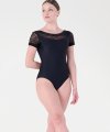 Body con Manica Corta e Inserti