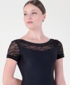 Body con Manica Corta e Inserti