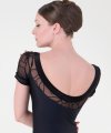 Body con Manica Corta e Inserti