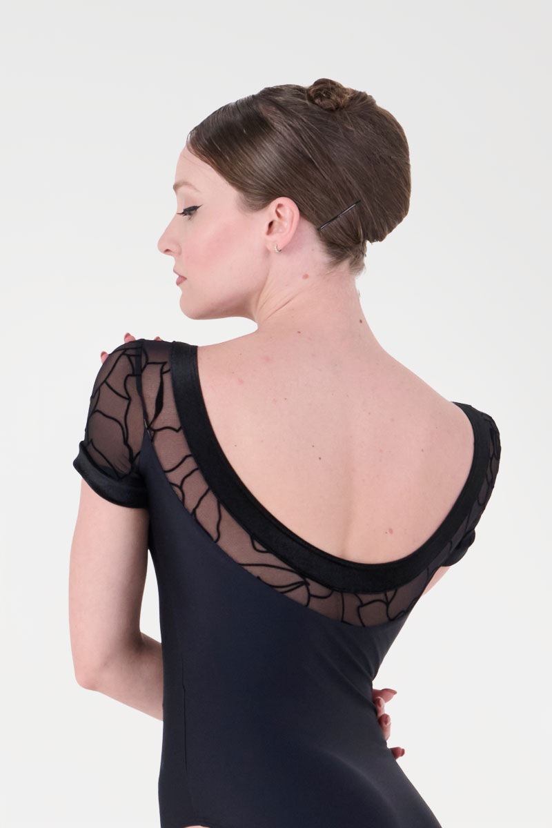 Body con Manica Corta e Inserti