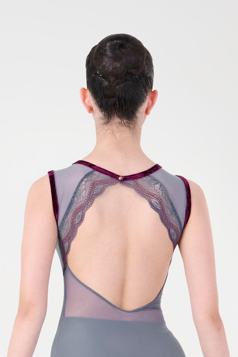 Body a Giro Manica con Inserto in Pizzo