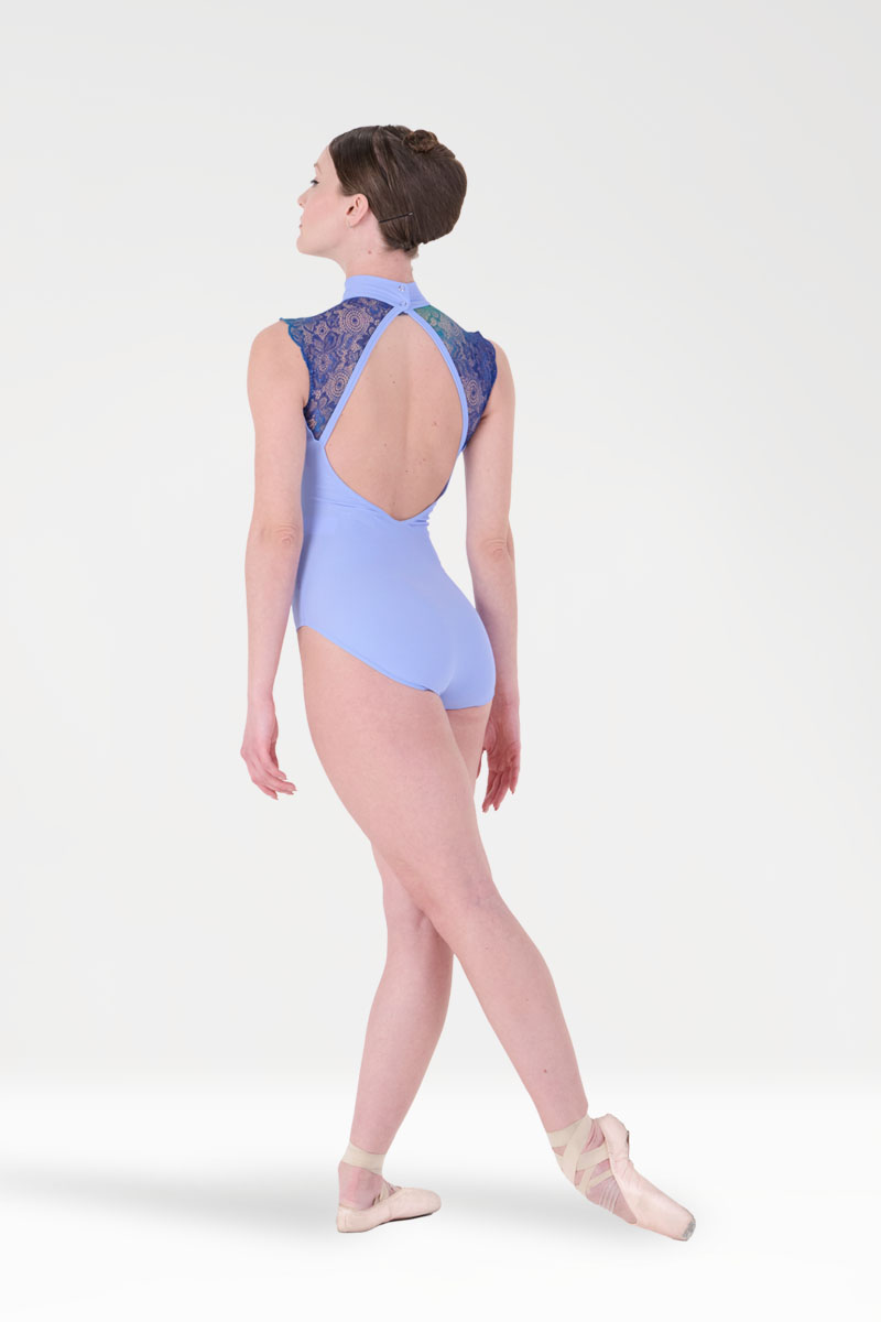 Body a Giro Manica con Inserto in Pizzo