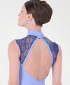 Body a Giro Manica con Inserto in Pizzo