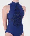 Body con Scollo all'Americana e Applicazione sul Busto