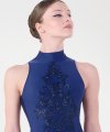 Body con Scollo all'Americana e Applicazione sul Busto
