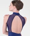 Body con Scollo all'Americana e Applicazione sul Busto