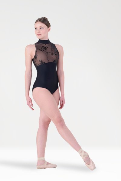 Body con Scollo all'Americana e Inserto in Rete